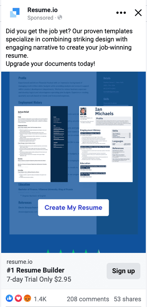 Resume IO